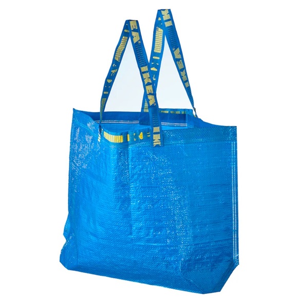 BRAND NEW FRAKTA 10 GALLON IKEA BAGS CAN USE THESE FOR ALMOST EVERYTHING! - Picture 5 of 13